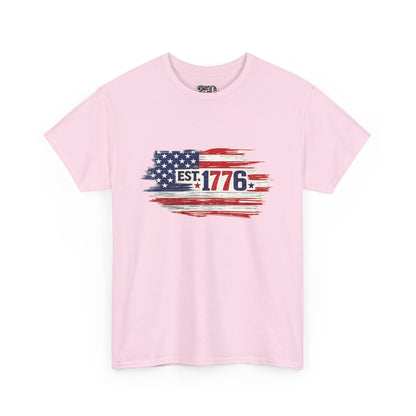 T-shirt - American Flag with 1776 Ripping Through - 250th Limited Series