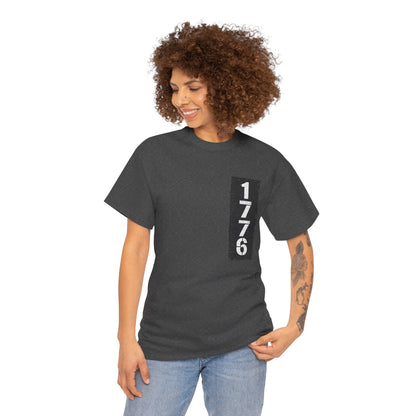 1776 Patriotic T-Shirt — Minimal USA Est. 1776 Freedom Tee