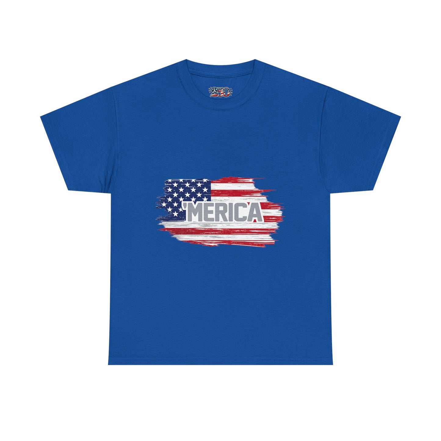 ‘Merica - Distressed America Flag T-Shirt — Vintage Patriotic USA Tee