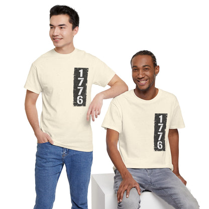 1776 Patriotic T-Shirt — Minimal USA Est. 1776 Freedom Tee