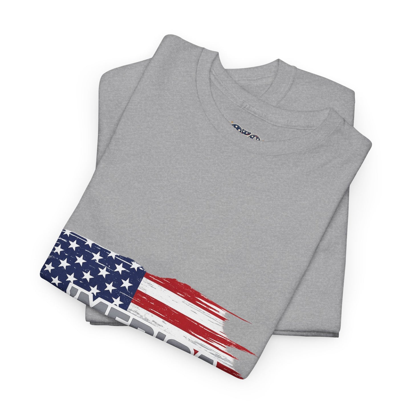 ‘Merica - Distressed America Flag T-Shirt — Vintage Patriotic USA Tee