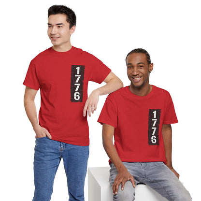 1776 Patriotic T-Shirt — Minimal USA Est. 1776 Freedom Tee