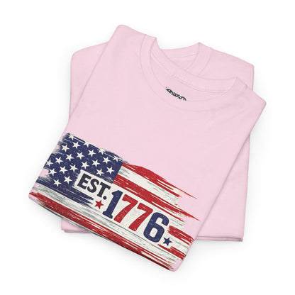 T-shirt - American Flag with 1776 Ripping Through - 250th Limited Series