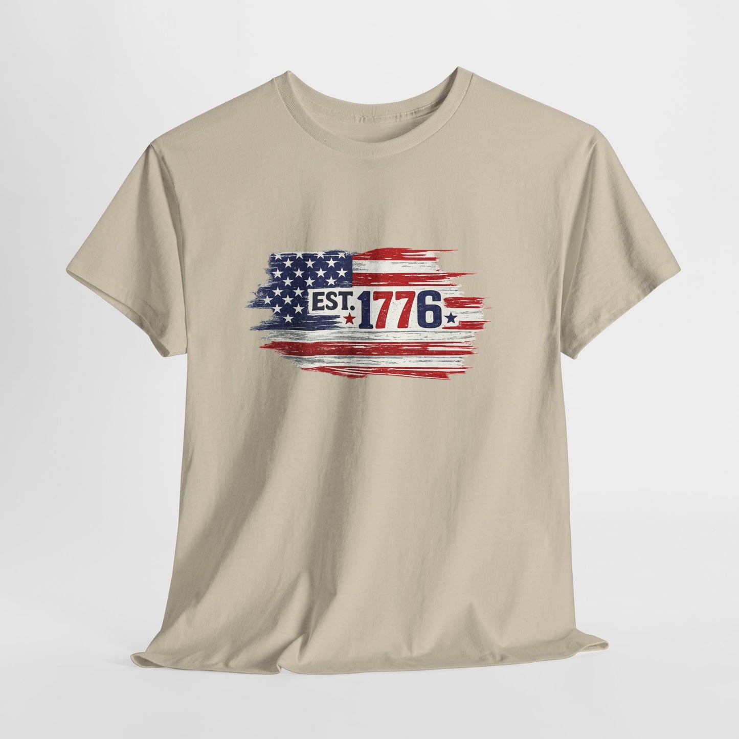T-shirt - American Flag with 1776 Ripping Through - 250th Limited Series