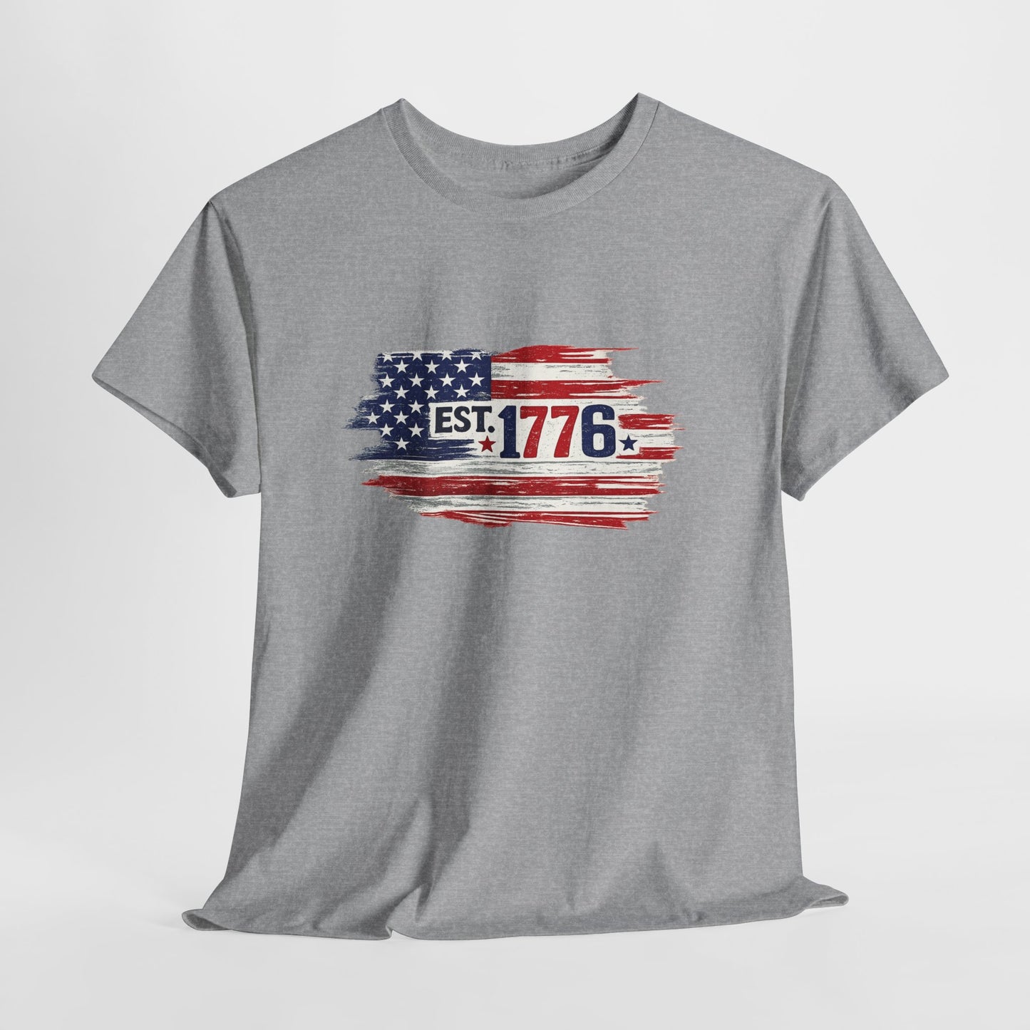 T-shirt - American Flag with 1776 Ripping Through - 250th Limited Series