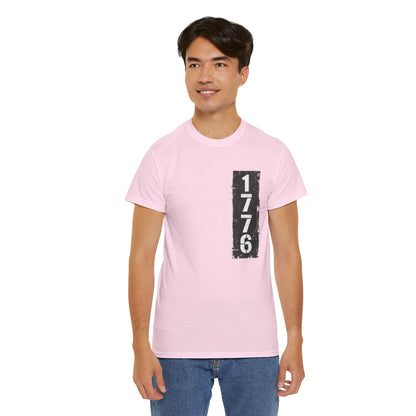 1776 Patriotic T-Shirt — Minimal USA Est. 1776 Freedom Tee