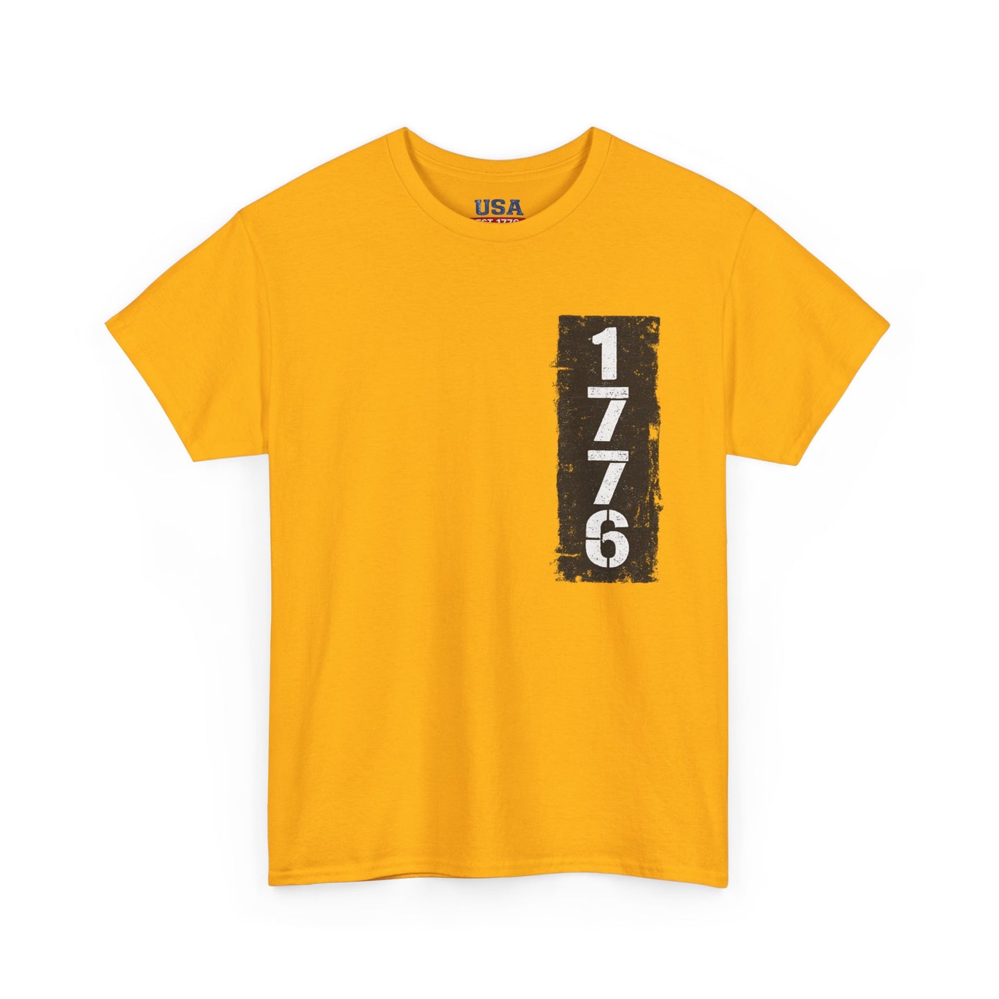 1776 Patriotic T-Shirt — Minimal USA Est. 1776 Freedom Tee