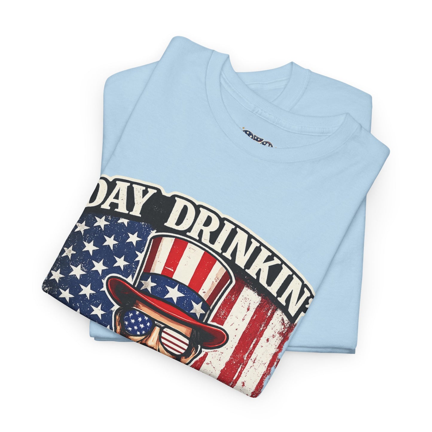 Day Drinking with Abe Lincoln Patriotic T-Shirt - 250th limited series
