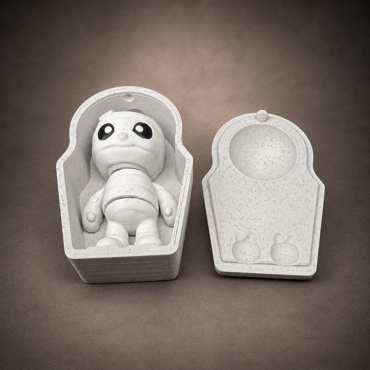 Gothic Monster Figures – Dracula, Mummy, Skeleton & Gargoyle | 3D Printed